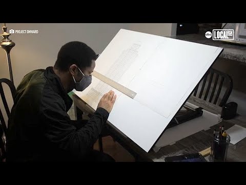 Chicago artist Kareem Davis showcases architectural vision of city in new exhibit