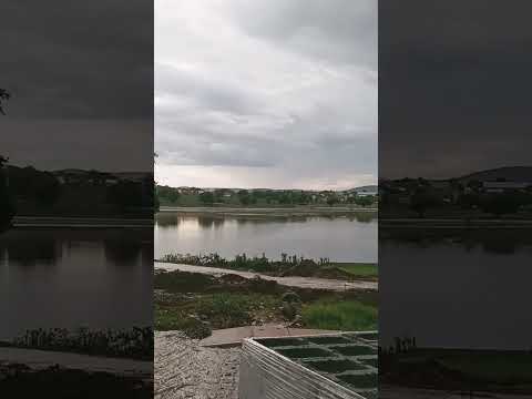 lagoa real bahia água chegando na lagoa 🤗🌦️ #lagoa #chuvanonordeste #chuvanosertão #pazinterior