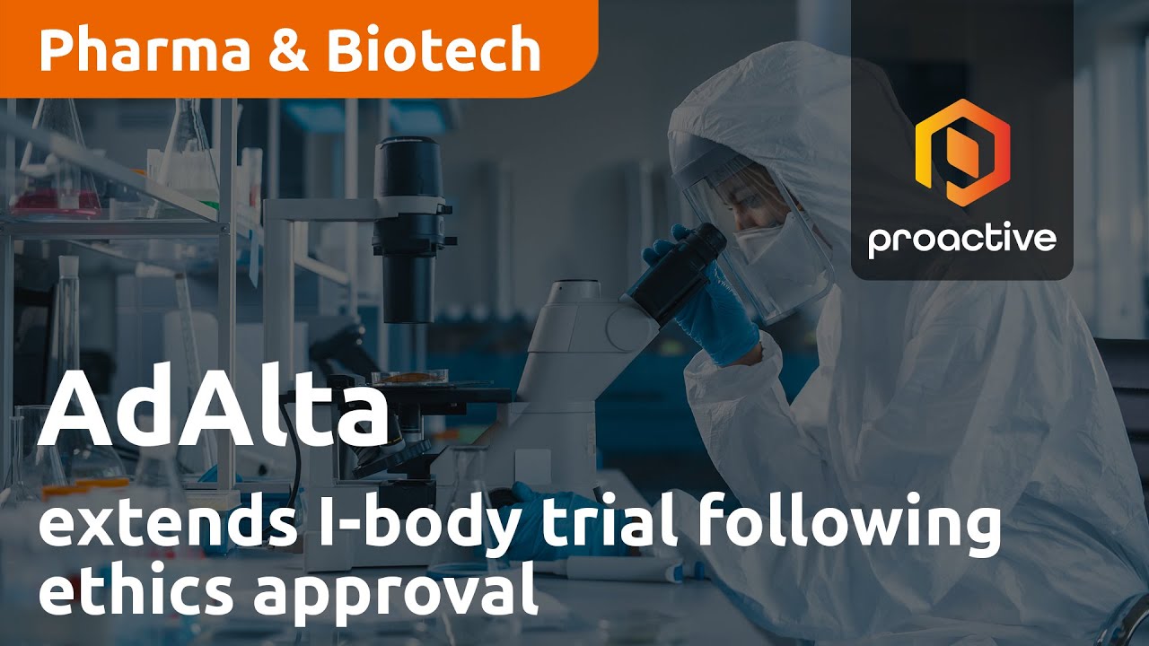 AdAlta extends I-body trial following ethics approval