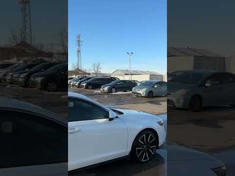 2025 Honda Accord Hybrid Touring eCVT Sedan in White for sale at Forbes Waterloo Toyota in Waterloo, ON