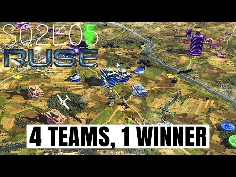 R.U.S.E. Multiplayer: 4 Teams, 1 Winner - S02E05