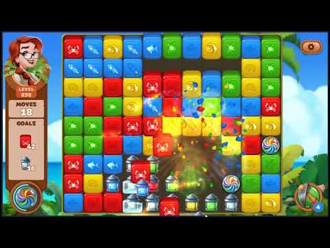 Lost Island Blast Adventure Level 898 - NO BOOSTERS 🏝️ | SKILLGAMING ✔️