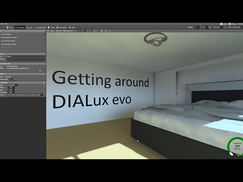 Getting around in DIALux evo 11