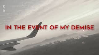 In The Event Of My Demise | LYRICS - Jake Bugg “Hearts That Strain”