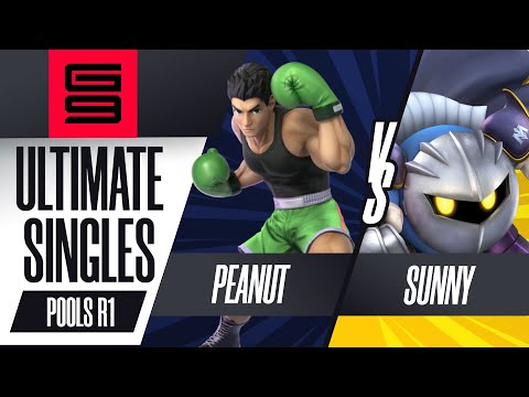 Peanut (Little Mac) vs Sunny (Meta Knight) - Ultimate Singles Pools Winners Semi-Final  - Genesis 9