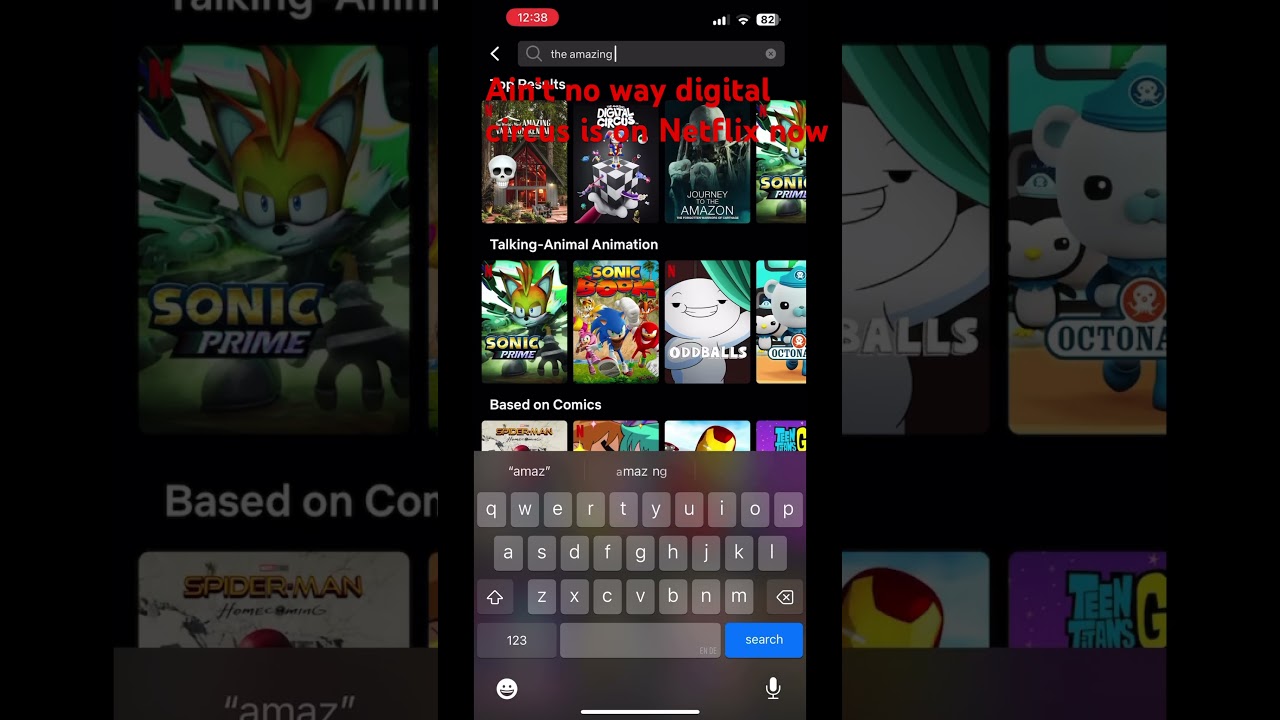 Digital Circus is on Netflix now 💀