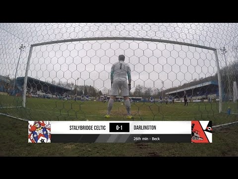 Stalybridge Celtic 0-1 Darlington - Vanarama National Leauge North - 2016/17