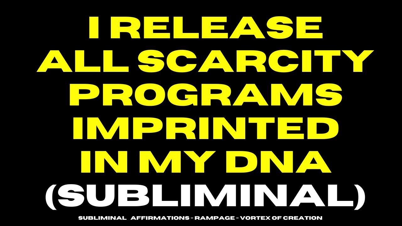 REMOVE ANCESTRAL POVERTY Money Blocks and Limiting Beliefs for Wealth Abundance Subliminal