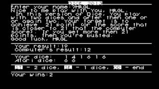 Dice for the Atari 8-bit family