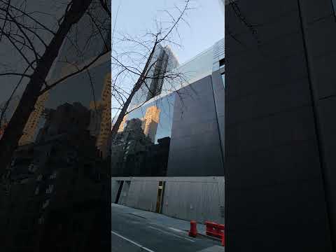 caminando debajo de Los grandes edificios En Manhattan NEW YORK CITY 2022 impresionante omg 😲♥😍...