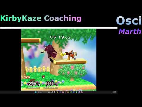 KirbyKaze Coaching with Osci - Marth General: Fighting Basics (Senses and Strategy)