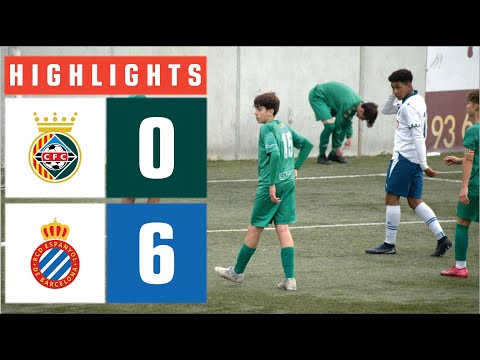 Jornada 11 (25/26) - CERDANYOLA VALLES, F.C. A - ESPANYOL, R.C.D. A (Resumen)