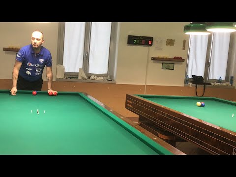 2a PROVA DI SELEZIONE MASTER BOCCETTE - FINALE DI BATTERIA - VISENTIN Fabio vs SALA Massimo