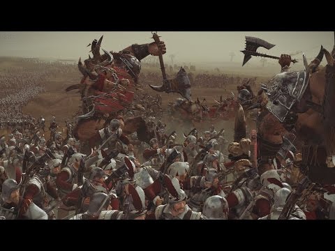 468 MINOTAURS vs 10500 HANDGUNNERS - Total War: WARHAMMER