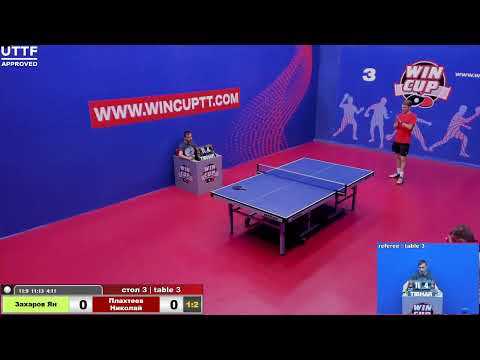 Замниборщ 0-3 Кушко / Захаров 1-3 Плахтеев  Восток 6 WIN CUP 15.10.20  Зал 3