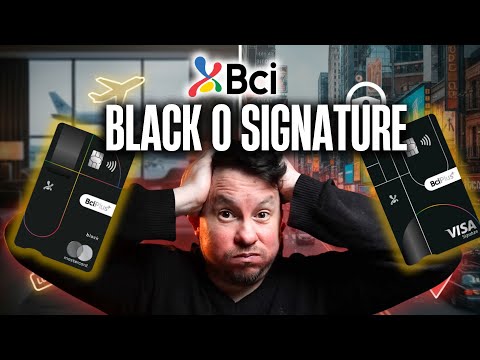BCI Plus Master Card Black y Visa Signature