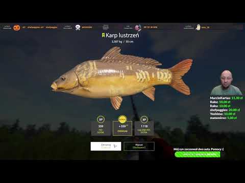 Russian Fishing 4. Trofka, karp lustrzeń 29 kg.