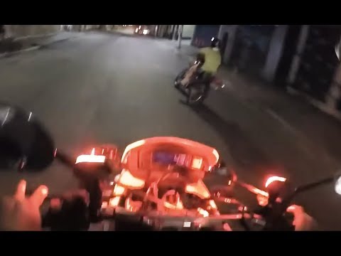 Крутая погоня на мотоциклах с эпическим финалом