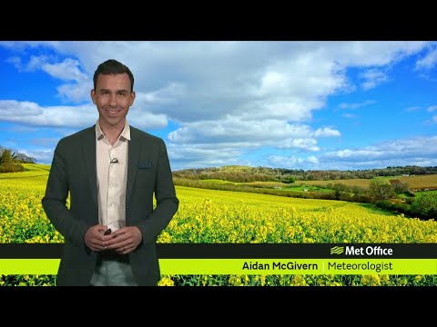 Monday afternoon forecast 21/05/18