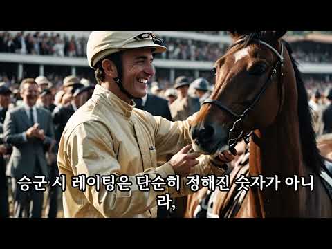 "레이팅과 승군점수를 필히 알고 있어야 승부마필을 찾을 수 있다"