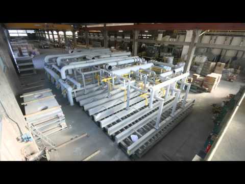 OFFICINE TECNOSIDER - 60 tph BENDOTTI pusher type furnace for slabs
