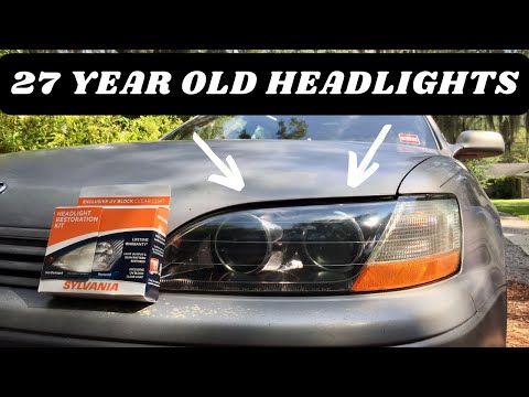 Sylvania Headlight Restoration Kit/Two Vehicles