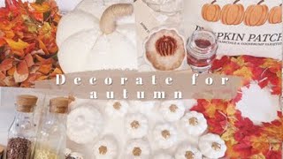 DECORATE FOR AUTUMN WITH ME 2022 | Shannan Rose