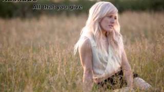 All that you give-Kaskade feat.Mindy Gledhill.