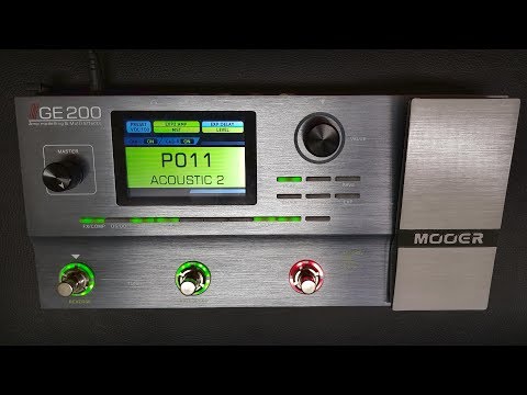 Mooer GE 200 ( Amp Modeling & Multieffects ) - Review by HPCrazy