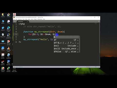 Repeat String Without Built In Function In Php