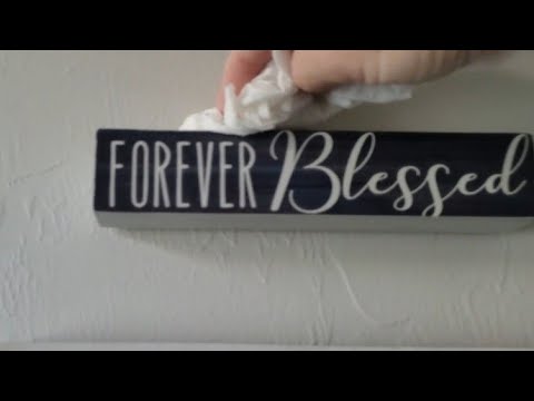 ~ASMR~ Cleaning behind the Bed... Vacuuming, Dusting and Cleaning Baseboards:) No talking!!