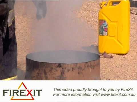 Fire Knock Out Demonstration (Extreame Heat)