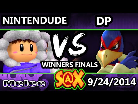 S@X - DP (Falco) Vs. Apex | Nintendude (Ice Climbers) SSBM Winners Finals - Melee