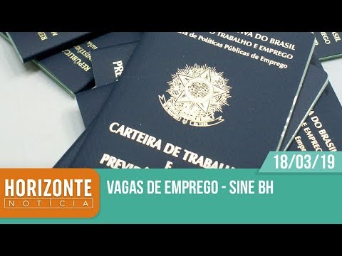 Horizonte Notícia - Vagas de emprego | Sine BH