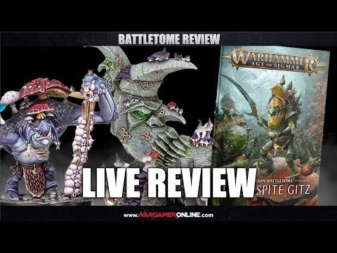 Live Review: Gloomspite Gitz Battletome - Warhammer Age of Sigmar
