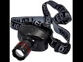 Дешевый фонарик с зумом. Налобный. Head torch LED flashlights 