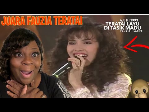 FIRST TIME REACTION TO-Juara #AJL8 | Fauziah Latiff - Teratai Layu di Tasik Madu