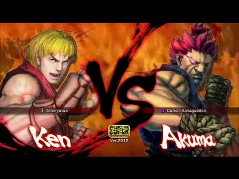 SSFIV AE Ver.2012 : NikuMan598 ( Ken ) VS WW INFILTRATION ( Akuma ) Ranked Match On Xbox 360
