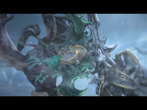 Illidan VS Arthas Fight Cinematic - Warcraft III: Reforged