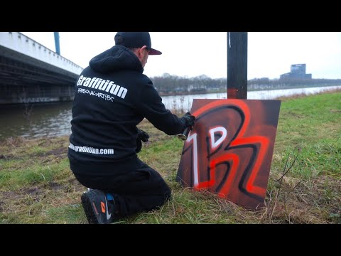 Graffitifun - Neon style graffiti letters! Hoe maak je een Neon graffiti letter?