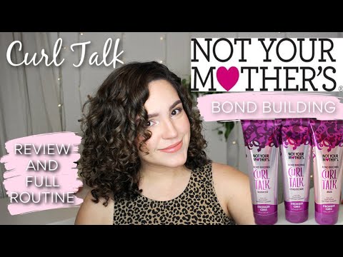 NEW Not your mothers curl talk | Drugstore Curly Hair...