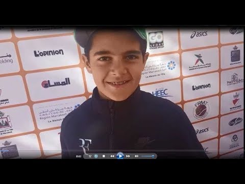 bennani karim vainqueur du RTCMA 11 ans
