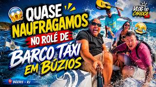 Esse Passeio de Barco Saiu do Controle! 😱 O Naufrágio estava evidente 😂 !! #riodejaneiro #rj