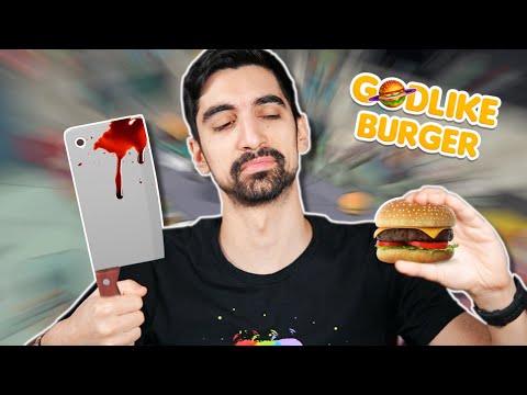 Έκανα τους πελάτες μου μπέργκερ  - Godlike Burger - LegitGamingGR