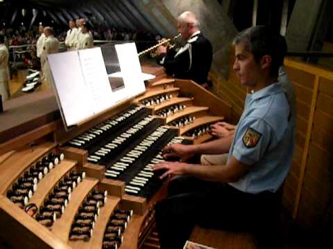 PMI 2010 Lourdes : Alleluia irlandais orgue trompette