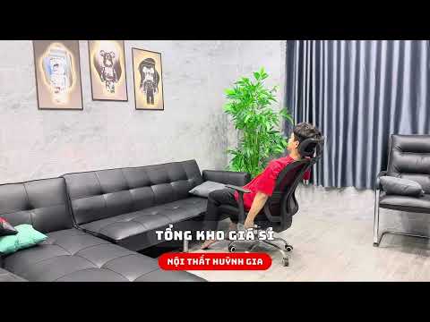 Ghế Văn Phòng Tựa Đầu Tay Chữ T - GX79