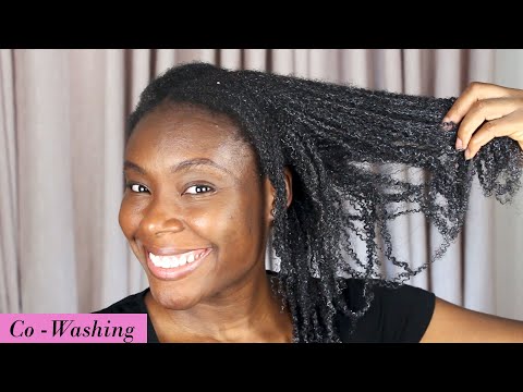 My Cowash Routine for Healthy Natural Hair - ft. Eden...