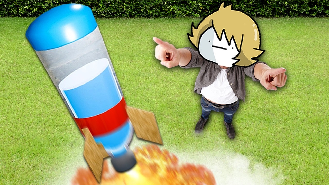 CRIEI UM FOGUETE... E QUEBREI O JOGO