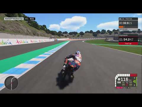 MotoGP19 Career Mode season 1 Red Bull Rookies