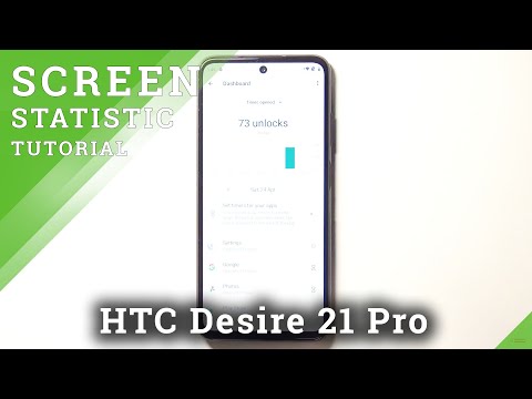 How to Check Number of Apps Opened Each Day in HTC Desire 21 Pro – Find Apps Statistics